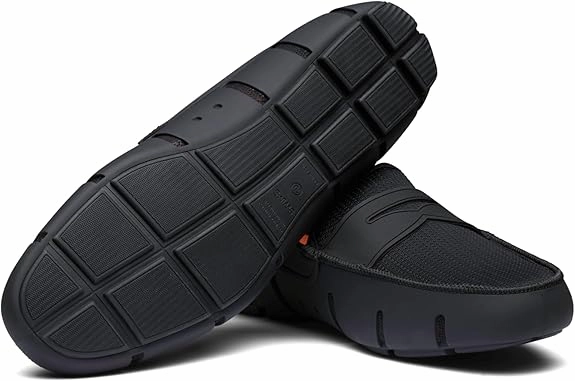 SWIMS Men's Penny Loafers Slip-On Moccasins Classic Boat/Deck Shoes for Men Ultra Light Hiking Shoes