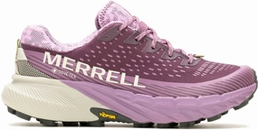 Merrell Agility Peak 5 GORE-TEX Womens Trail Running Shoes - Purple Trail Cross Protect Mountain Bike Shoe