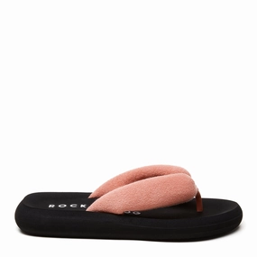 Cloth Sole Flip Flops Sunset Puff Peach Flip-Flops