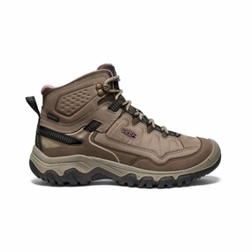 Best Hiking Boots Affordable Targhee IV WP Mid - Brindle/Nostalgia Rose