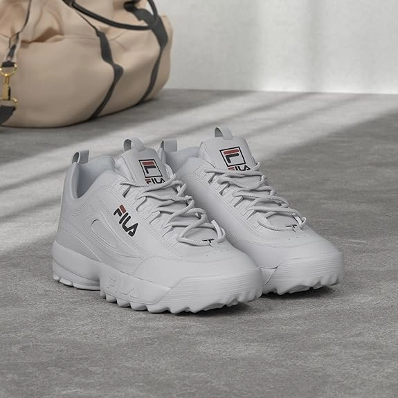 Fila Men's Strada Disruptor Sneaker Terrex Mid Rain Rdy Hiking Shoes