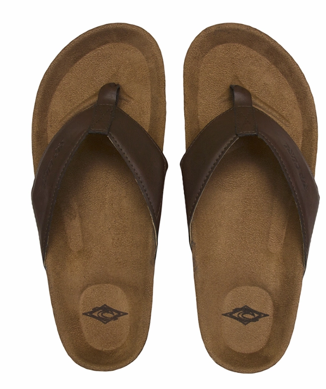 Rip Curl Mens Foundation Open Toe Shoes/Sandals Hydro Flip Flops