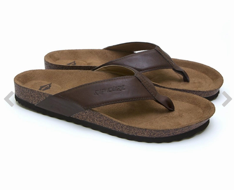 Dff Flip Flop Rip Curl Mens Foundation Open Toe Shoes/Sandals