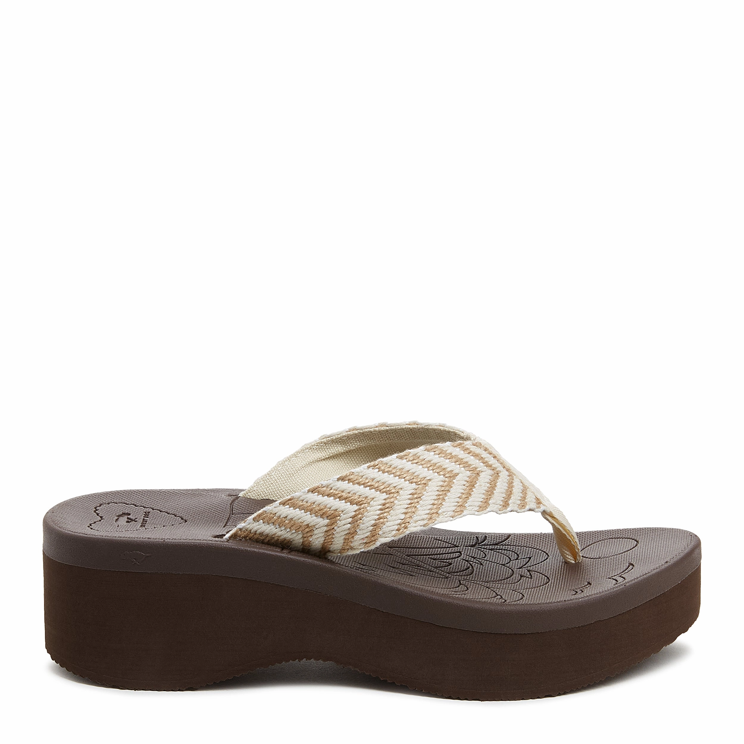 Tizzy Natural Platform Flip-Flops The Row Leather Flip Flops