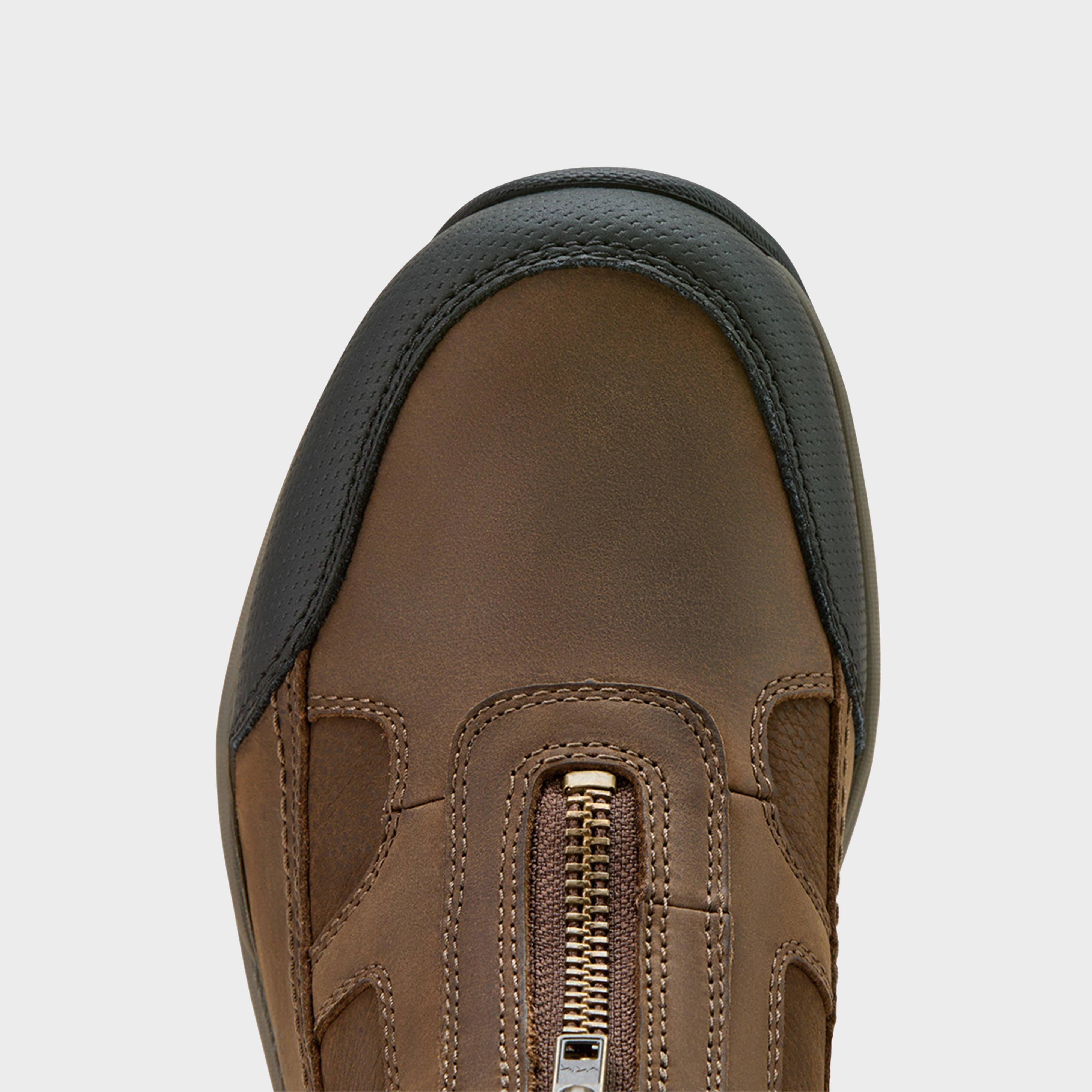 Womens Terrain II Zip Waterproof Boots Dark Brown Waterproof Shoes Kickstarter