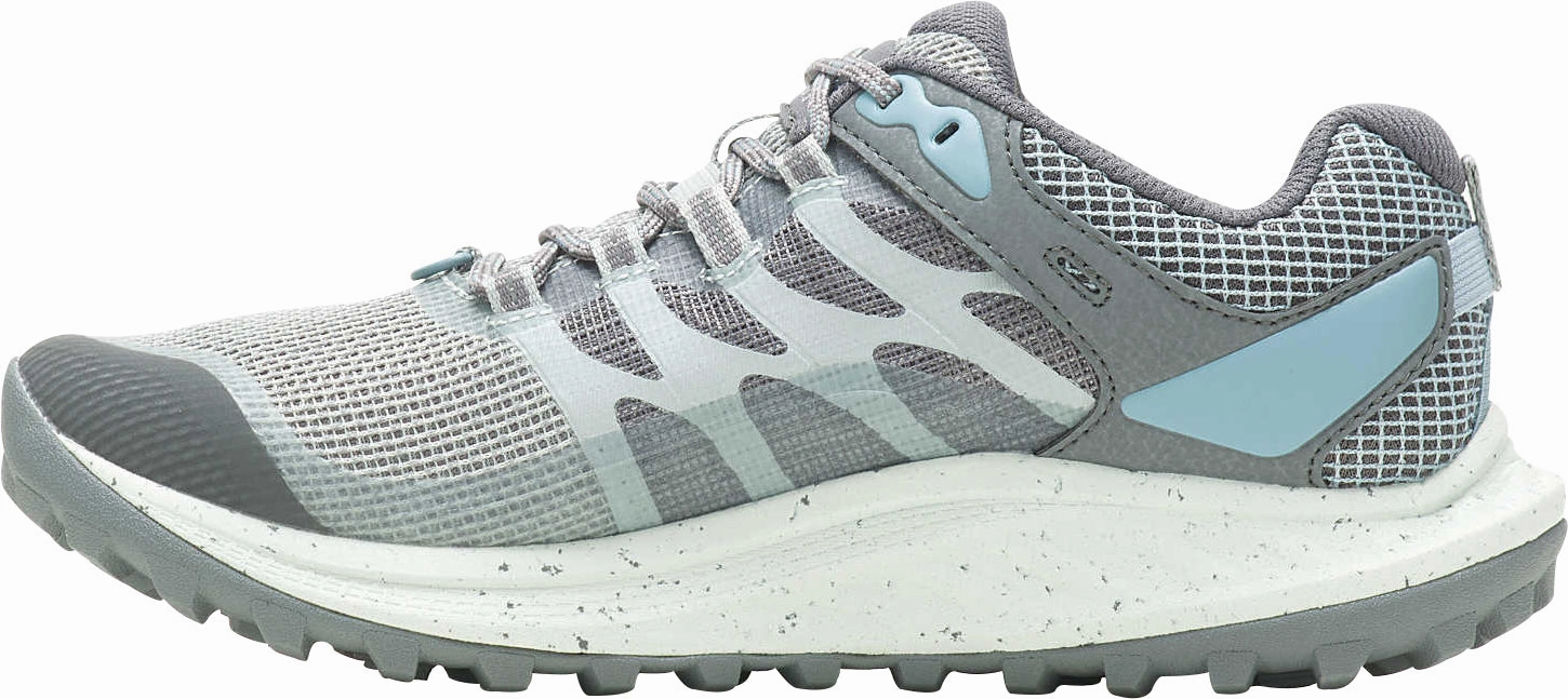 Trail Shoes Wide Width Merrell Antora 3 Womens Trail Running Shoes - Blue