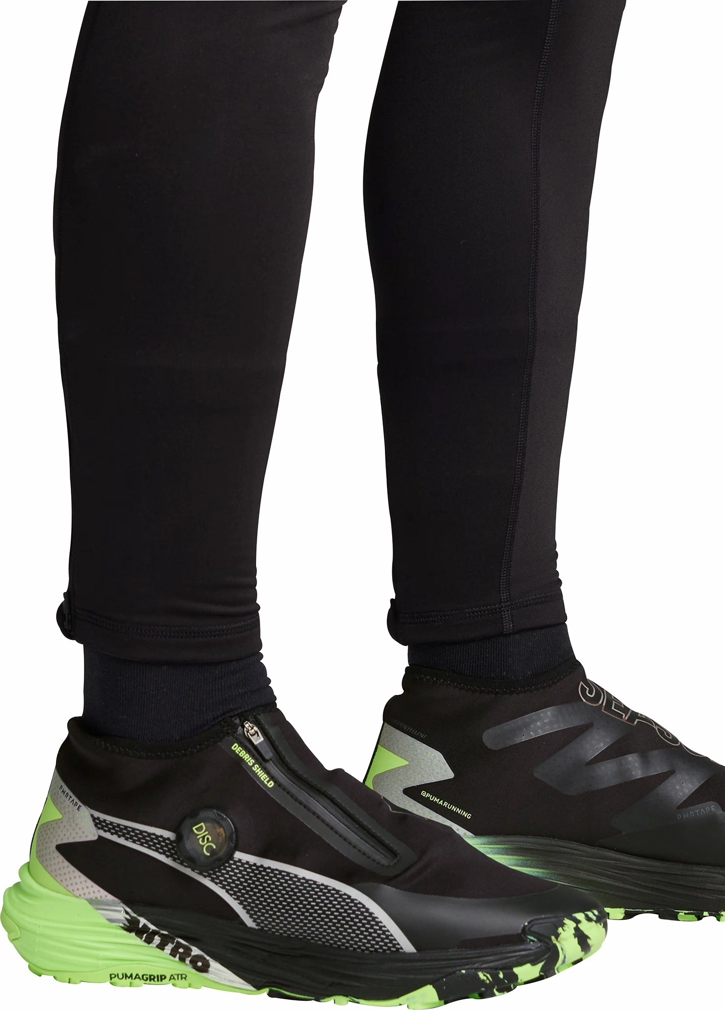 Peakfreak Venture Lt Multi-sport Trail Shoe Puma Voyage Nitro 3 Disc Mens Trail Running Shoes - Black