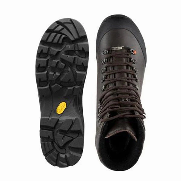 Max Cushion Hiking Boots CRISPI Wild EVO GTX Boots - Mens Gore-Tex Stalking Boots - Nut