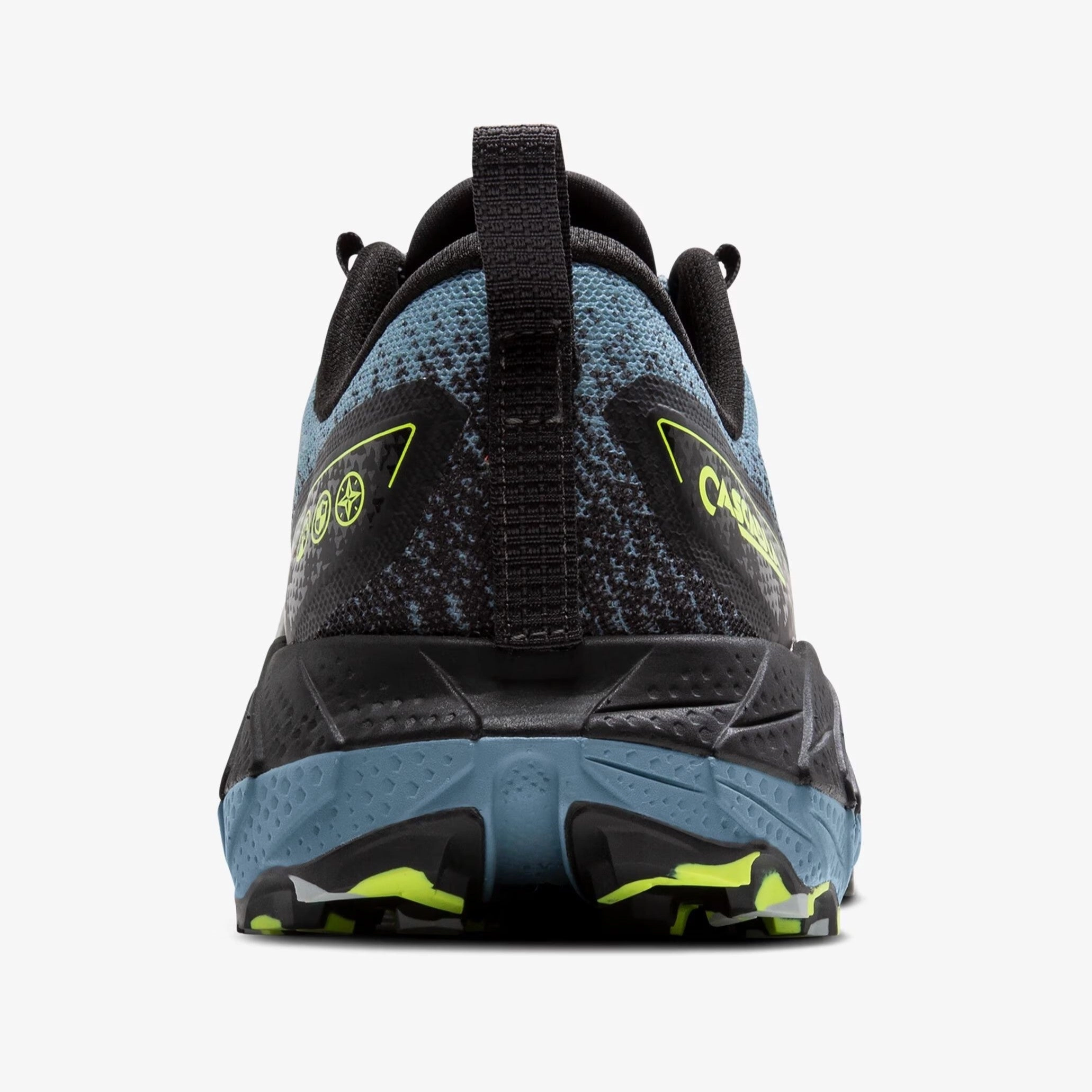 Brooks Cascadia 18 | Citadel / Ebony / Lime | Mens X Ultra Trail Running Shoes