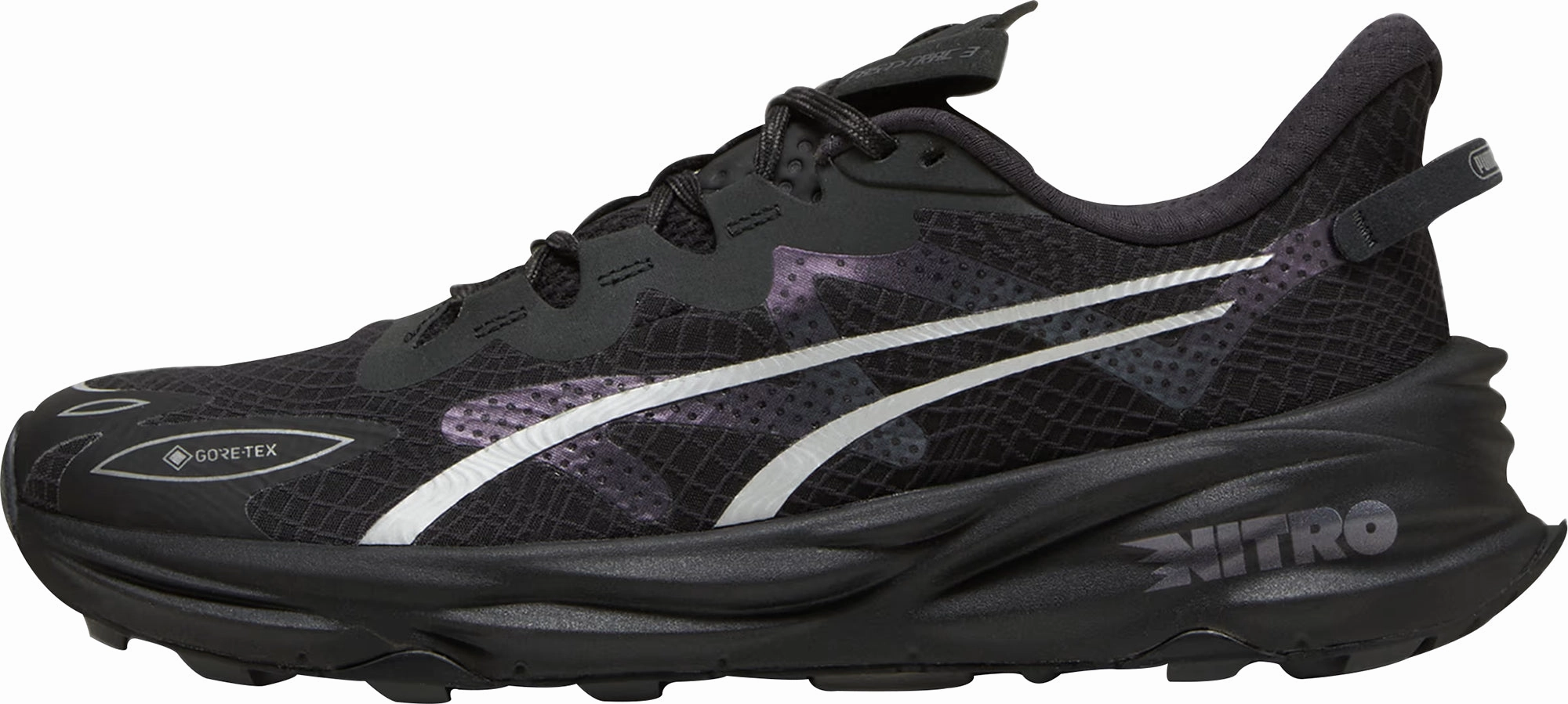 Puma Fast-Trac Nitro 3 GORE-TEX Mens Trail Running Shoes - Black 1390 Horse Shoe Trail