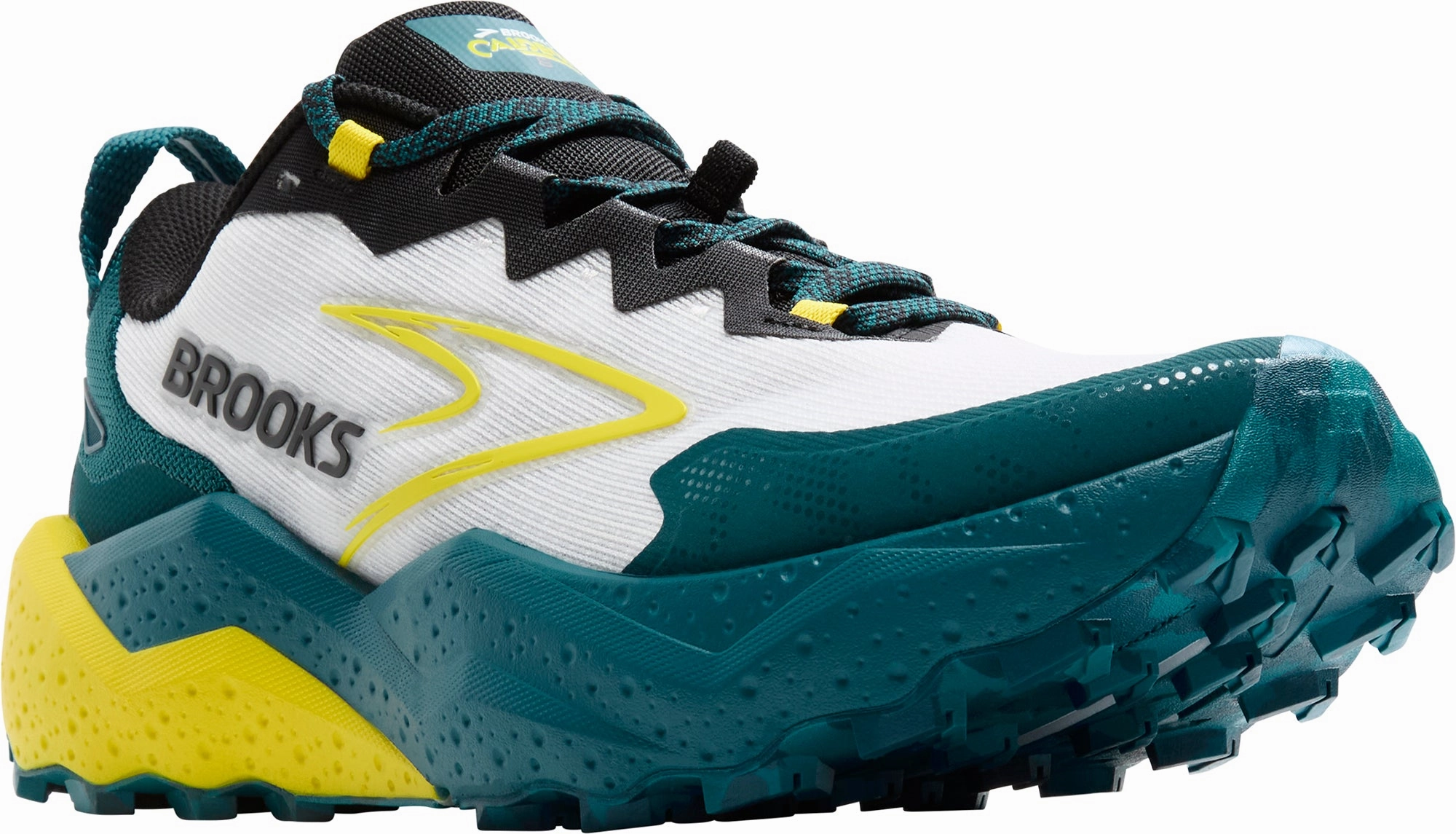 Brooks Caldera 8 Mens Trail Running Shoes - White Water Shoes