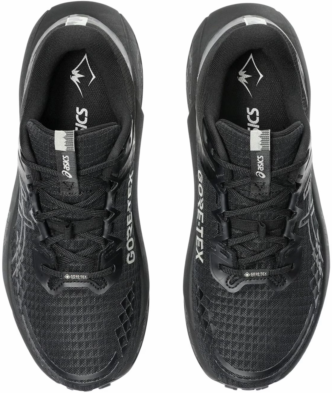 Zero Drop Trail Shoes Asics Gel Trabuco 13 GORE-TEX Mens Trail Running Shoes - Black