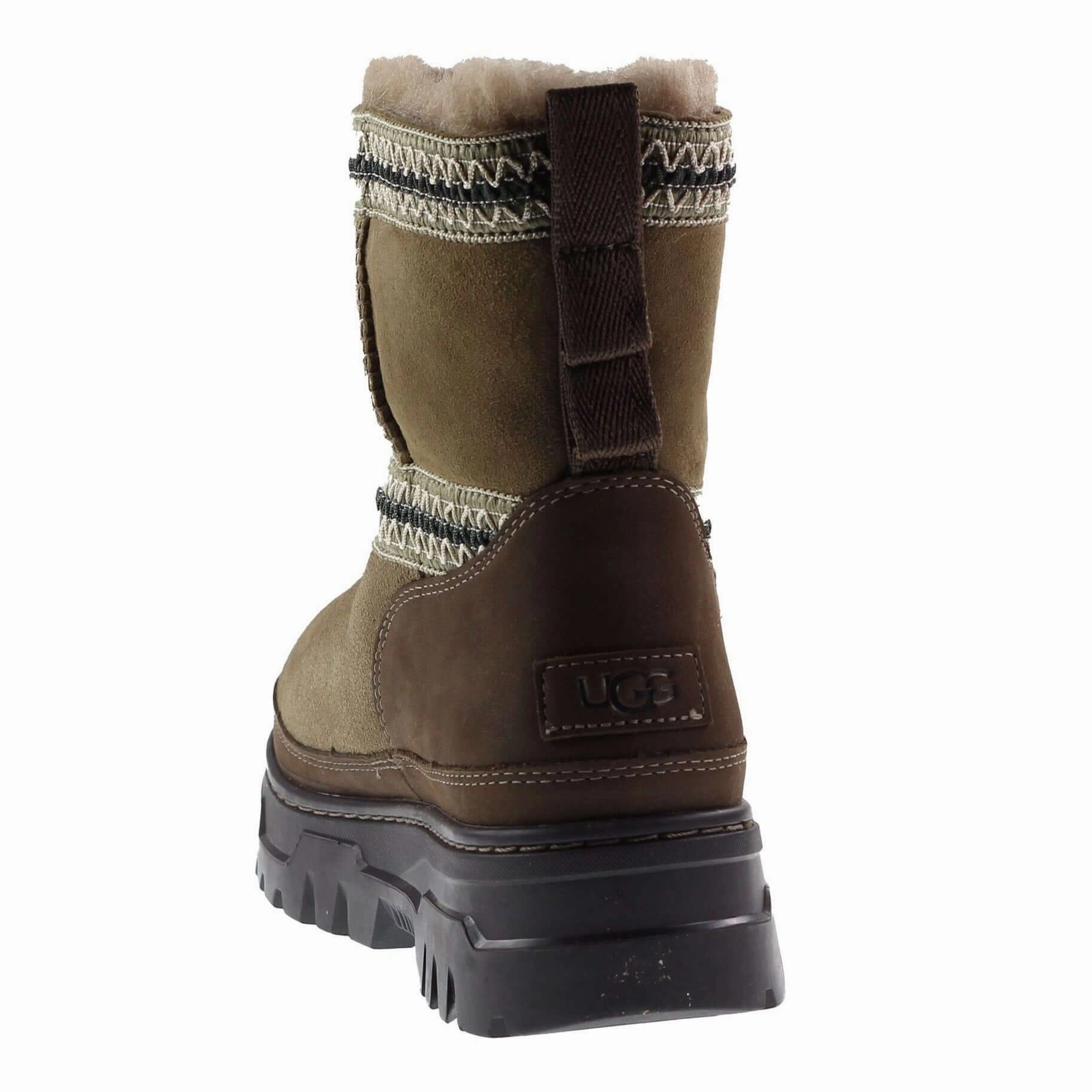 Ugg Boots Womens Classic Mini Trailgazer Hickory Snow Boots 9c