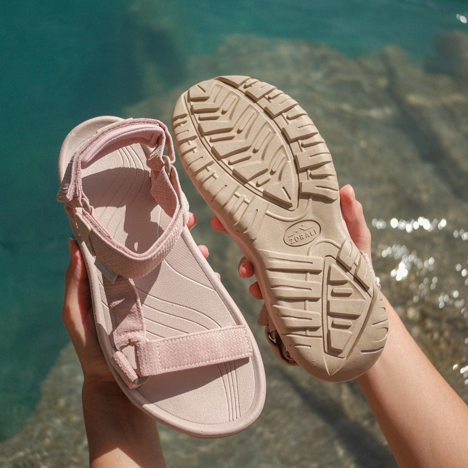 Kiger 9 Trail Running Shoes Trailblazer Sandal Pink