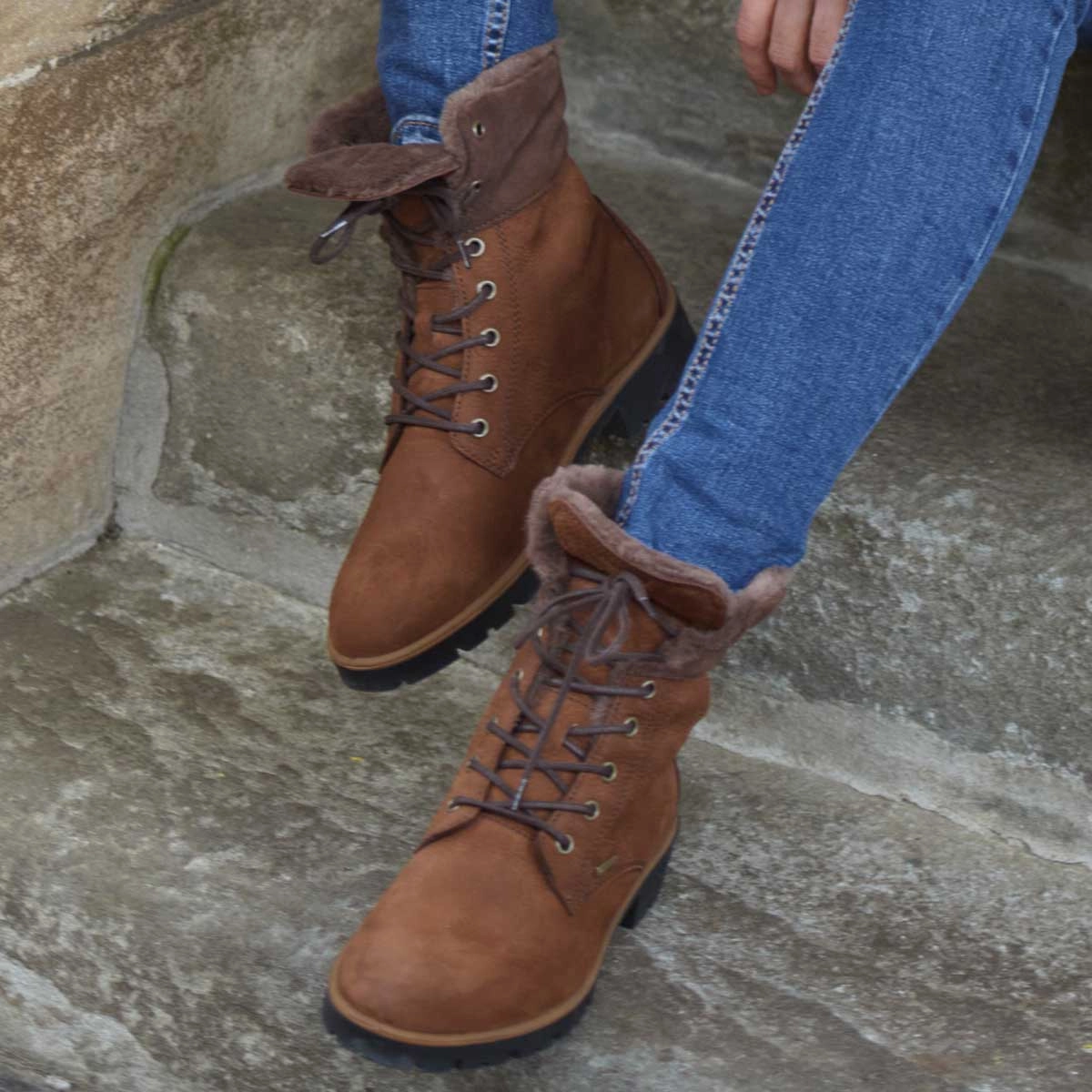 DUBARRY Glengarriff Ankle Boots - Womens - Walnut Rockport Hiking Boot