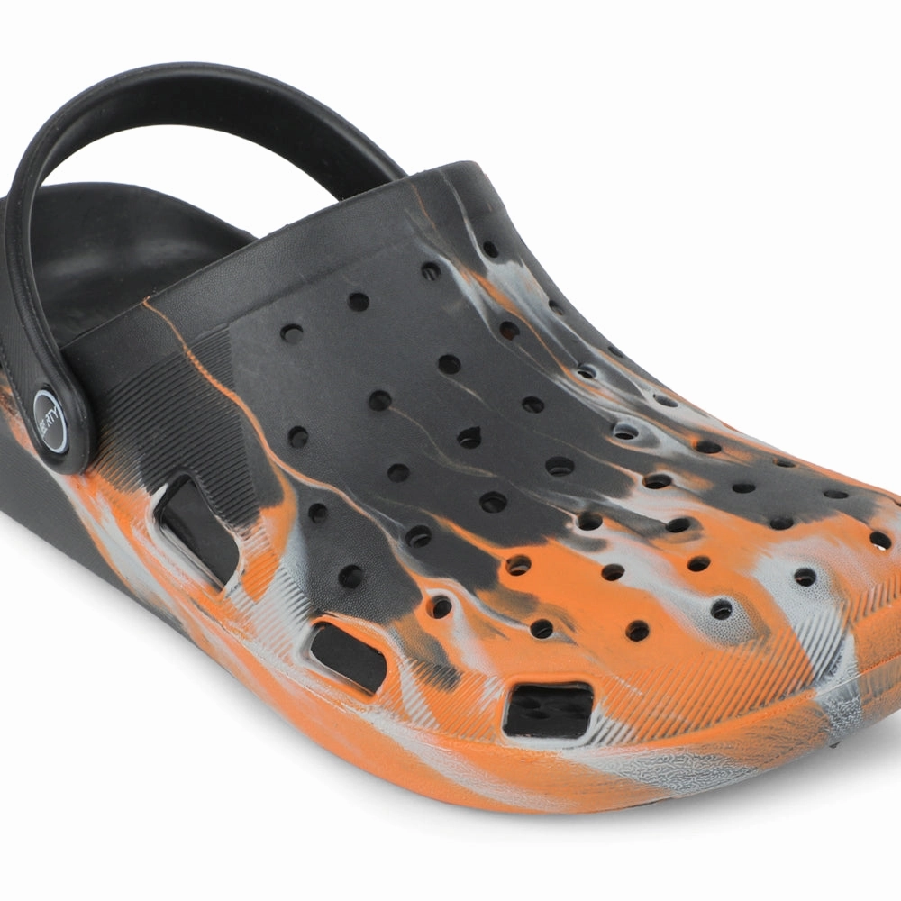 Sandals Made In Usa A-HA Orange Slingback Clogs For Men LPMXT-961E By Liberty