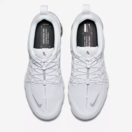 Nike Air Vapormax Run Utility White Shoes Sneakers Men Sale Size US 7, 8, 8.5, 9, 10, 11 Nike Dolphins Shoes