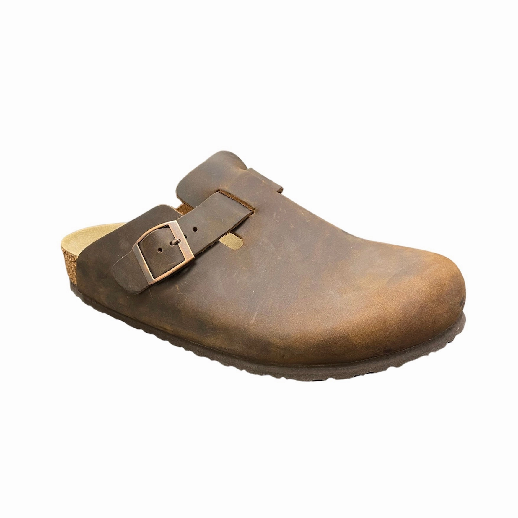 Tyron - Brown Olukai Clogs