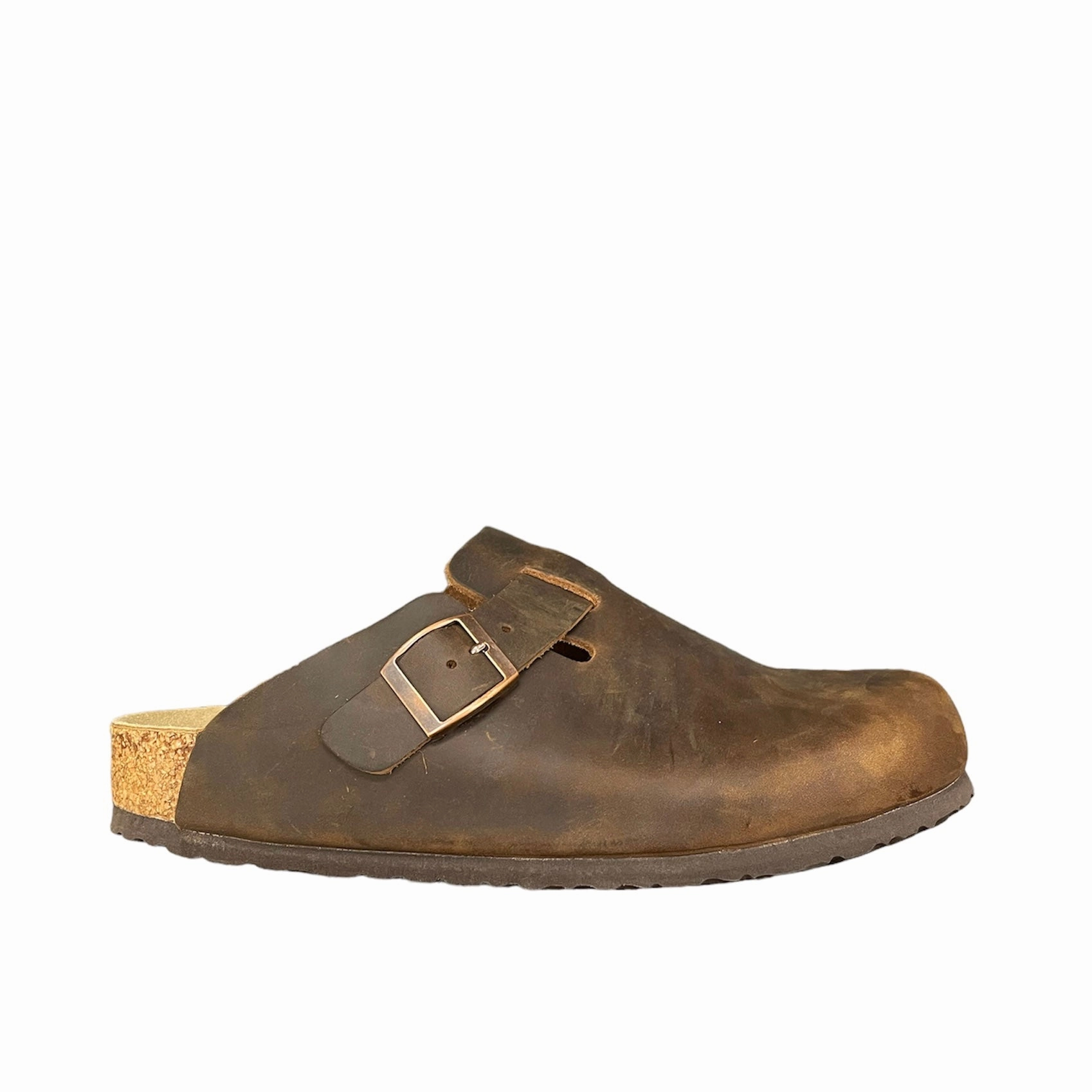 Asian Wooden Clogs Tyron - Brown