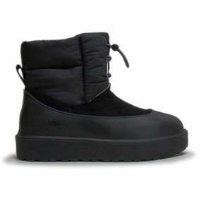 Studded Biker Ankle Boots Ugg Classic Maxi Toggle Suede Synthetic Women's Ankle Boots - UK 6 - US 8 Women - EU 39