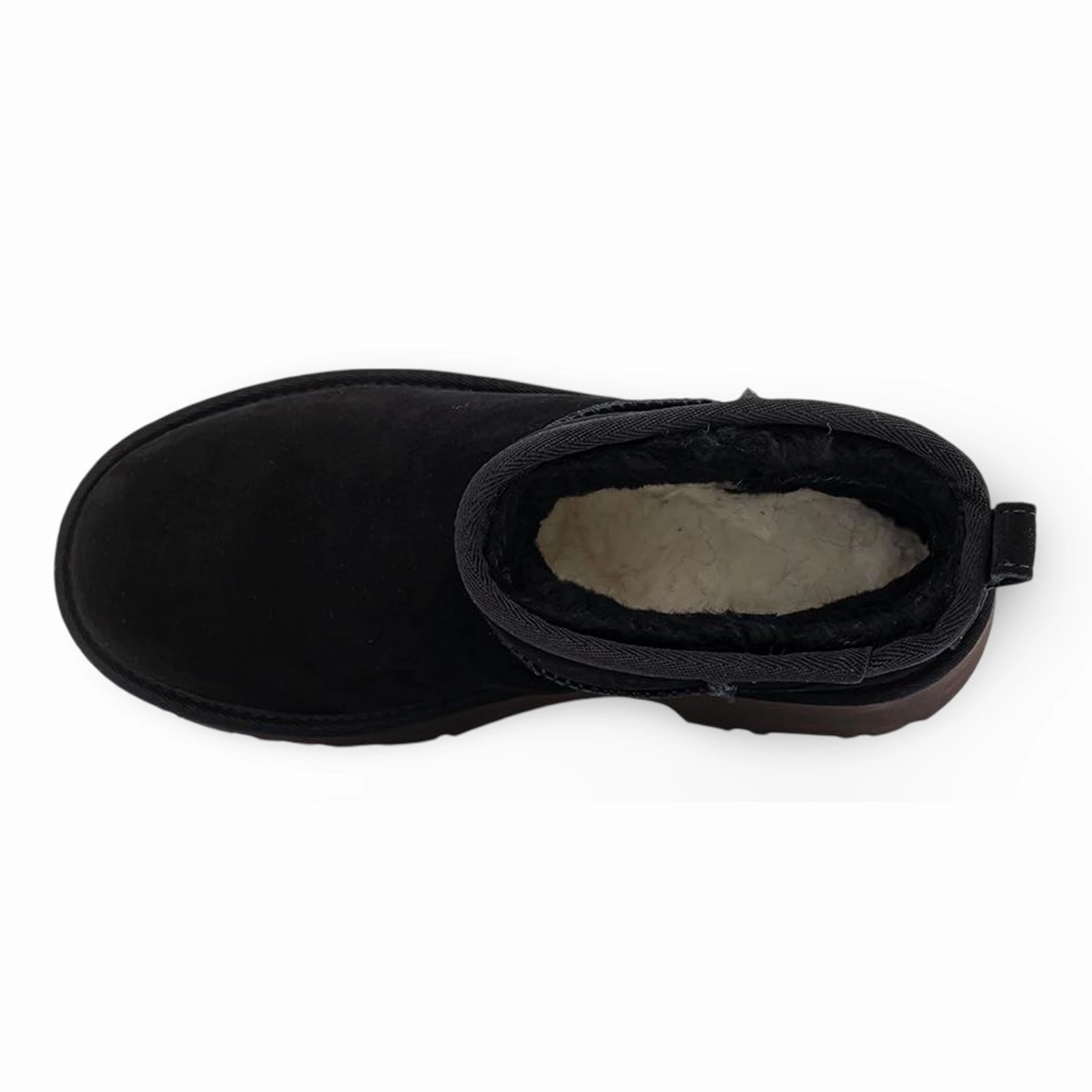 Ugg Classic Ultra Mini New Heights Suede Women's Ankle Black Boots Rider Girl Rhinestone Cowgirl Boots