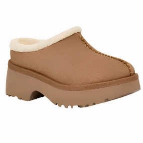 Cheapest Place To Buy Clogs UGG Women's New Heights Cozy Clog - Chestnut