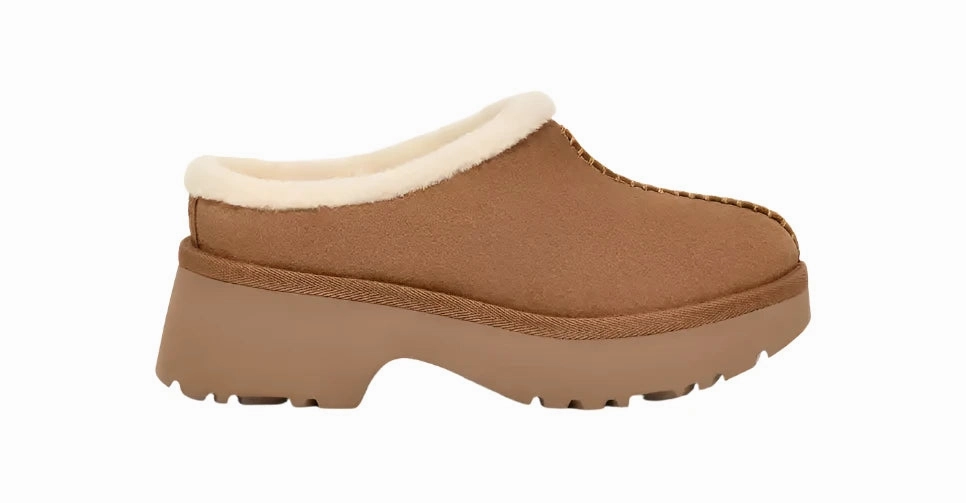 Dora Clogs UGG Women's New Heights Cozy Clog - Chestnut