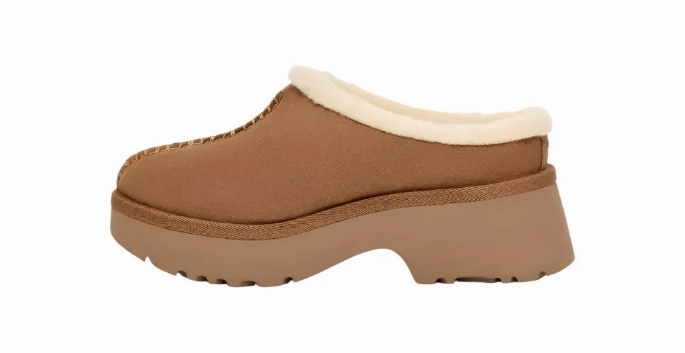 Kors Clogs UGG Women's New Heights Cozy Clog - Chestnut