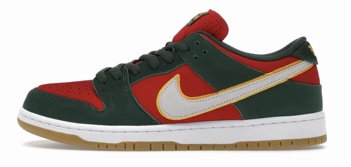 Long Distance Nike Shoes Nike Dunk Low SB "Seattle Supersonics"
