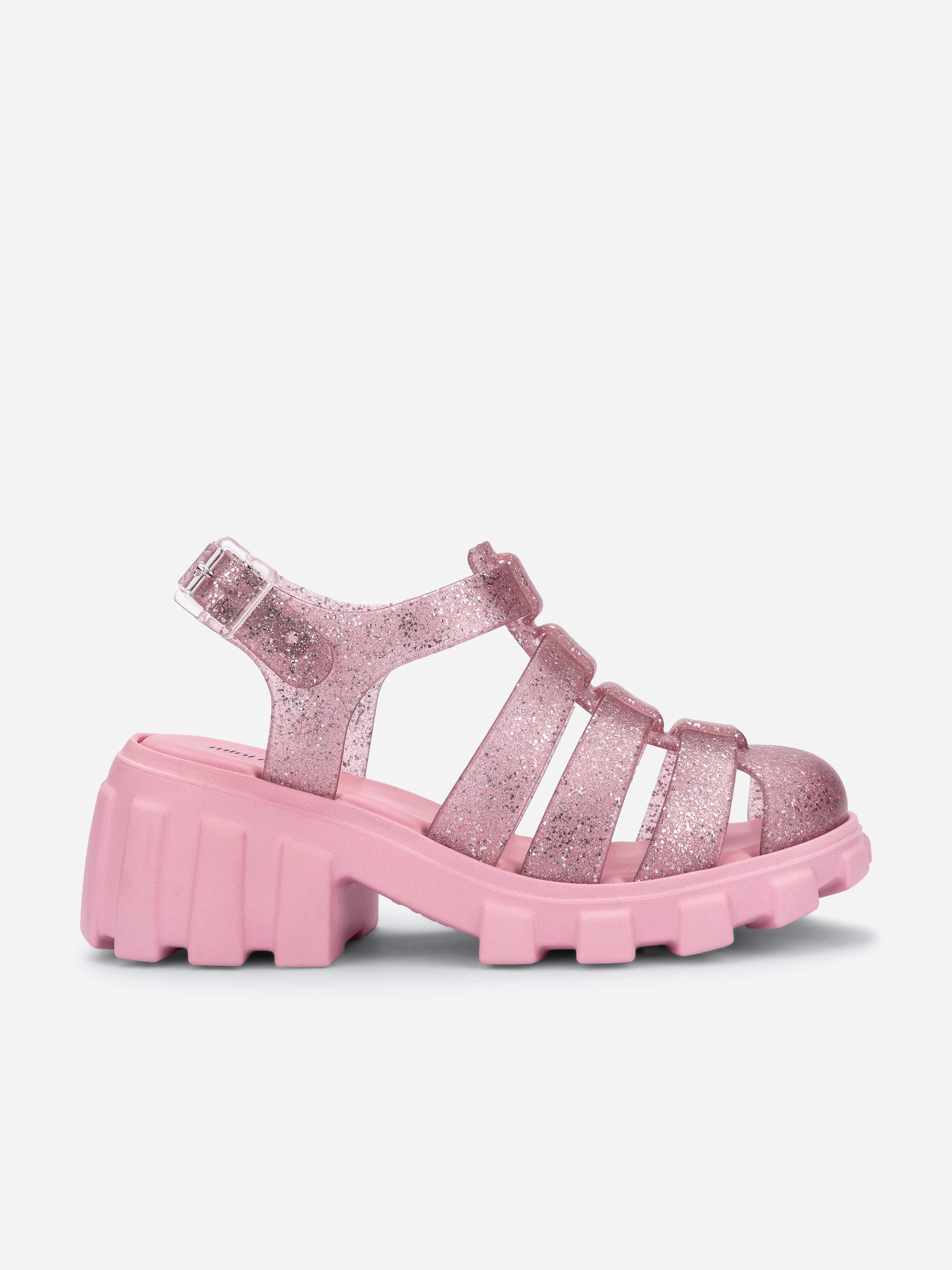 Mini Melissa Girls Megan Sandals in Pink Kenneth Cole Sandals