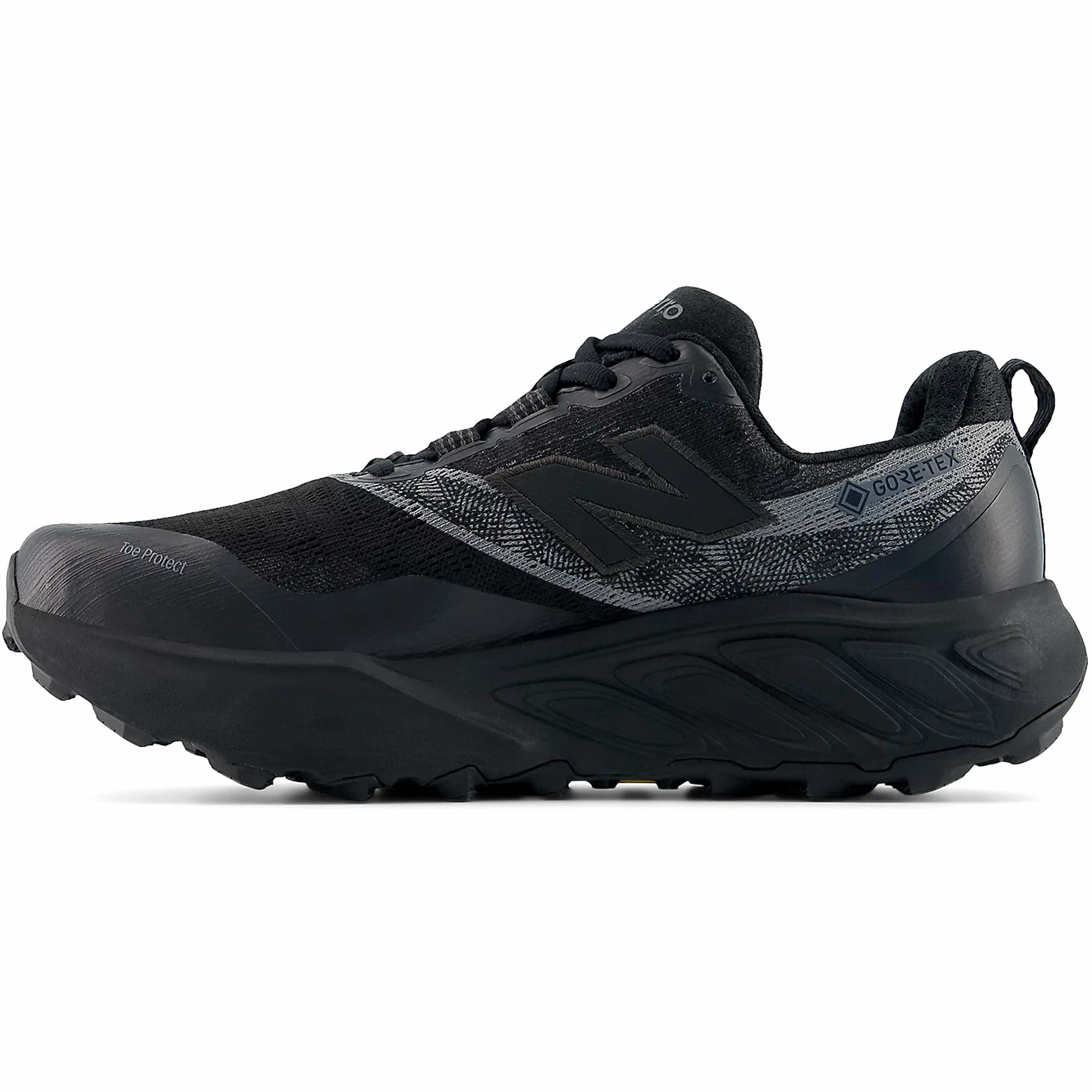 Men's Fresh Foam X Hierro v9 GORE-TEX Trail Running Shoes Black / Faded Black / Castlerock Gtx Trail Shoes