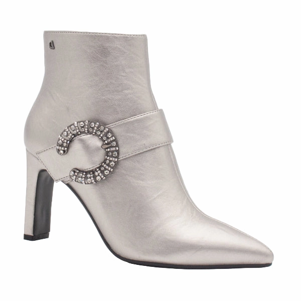 Una Healy Womens Boot Perfect Match Illuminate Ankle Boots With Front Zip