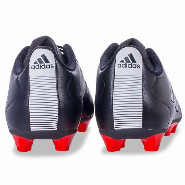 Indoor And Outdoor Soccer Cleats adidas Goletto VIII Firm Ground Soccer Cleats (Black/White/Red)