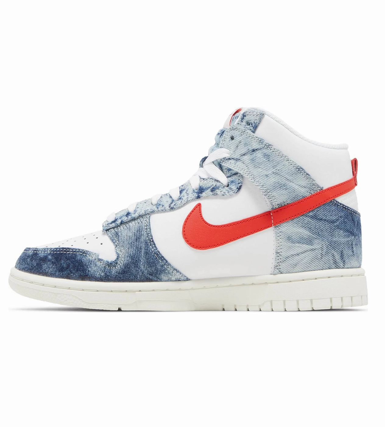 Spikes Nike Golf Shoes Nike Dunk High 'Washed Denim'