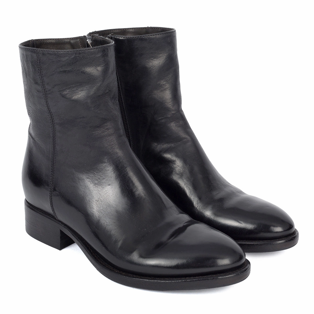 Moshulu Ankle Boots ISABEL 90002<br>Black Ankle Boots
