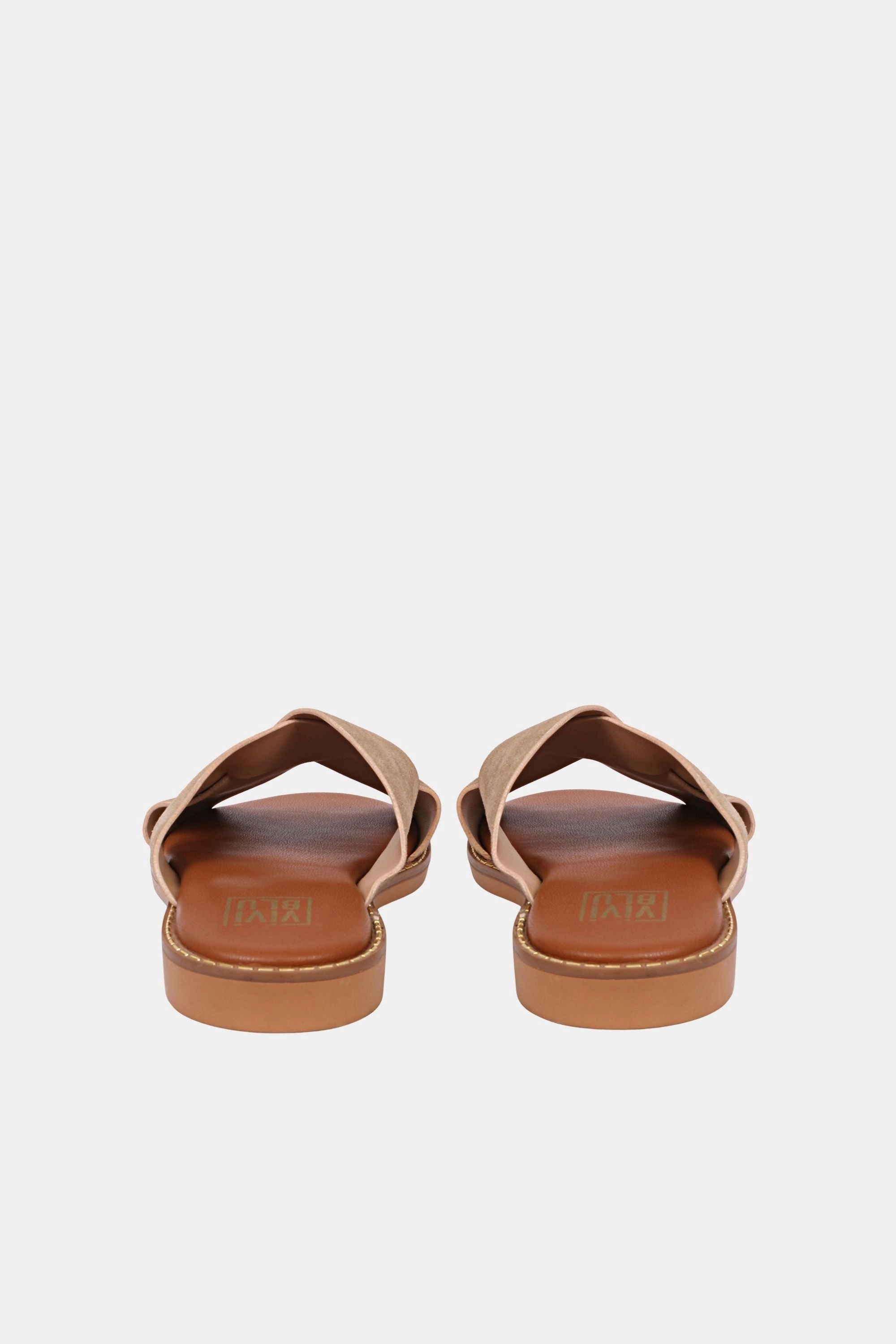 Sandals Reef Vivi Blu - Blossom Crossband Sandals - Beige Suede