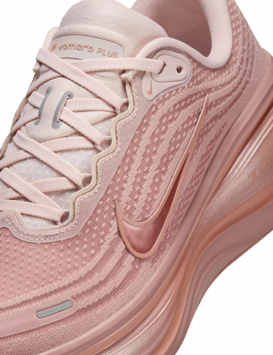 Nike Shoes Reax Vomero Plus Running Shoes - Particle Pink/Silt Red/Metallic Silver/Metallic Rose Gold