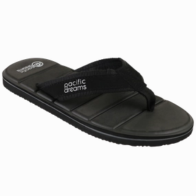 Good Hiking Shoes Reddit VONMAY Men's T Flip Flops Fabric Strap Thong Sandals Waterproof Outdoor Slippers