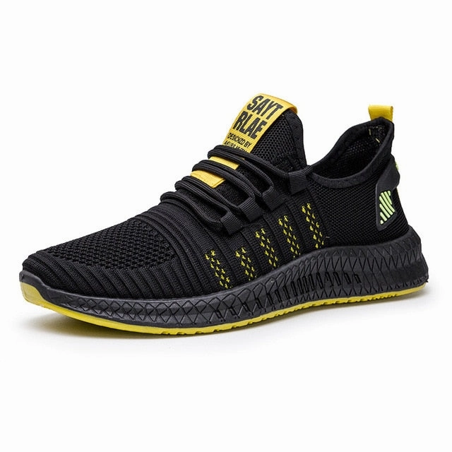 2019 New Men Sneakers Mesh Casual Shoes Lac-up Shoes Men Lightweight Comfortable Breathable Walking Sneakers Zapatillas Hombre For Arch Support  Best Walking