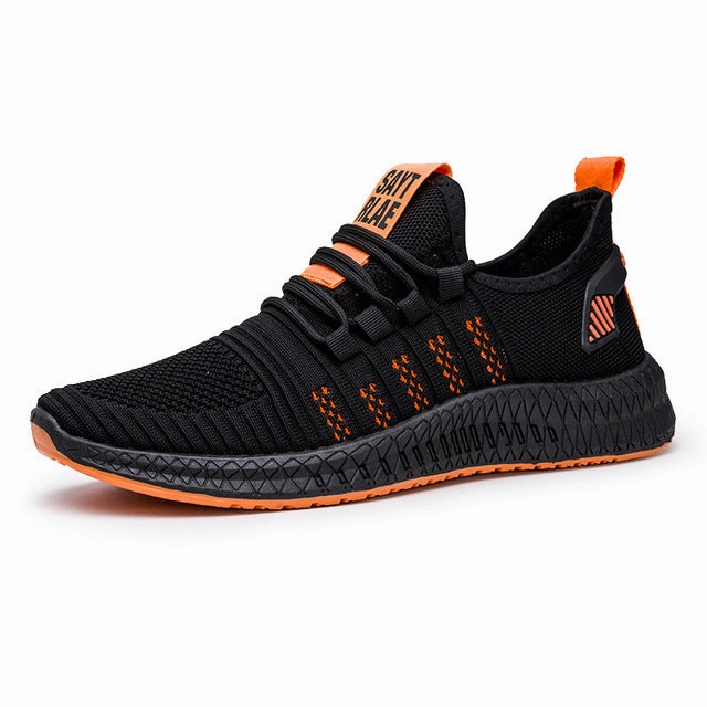 2019 New Men Sneakers Mesh Casual Shoes Lac-up Shoes Men Lightweight Comfortable Breathable Walking Sneakers Zapatillas Hombre The Best Sport