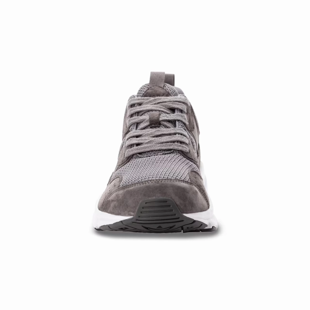 Walk Run Shoes Propet Stability Stratum Grey Sneaker (Men's)
