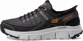 Wide Size Hiking Shoes Skechers Men's Summits at Hands Free Slip in