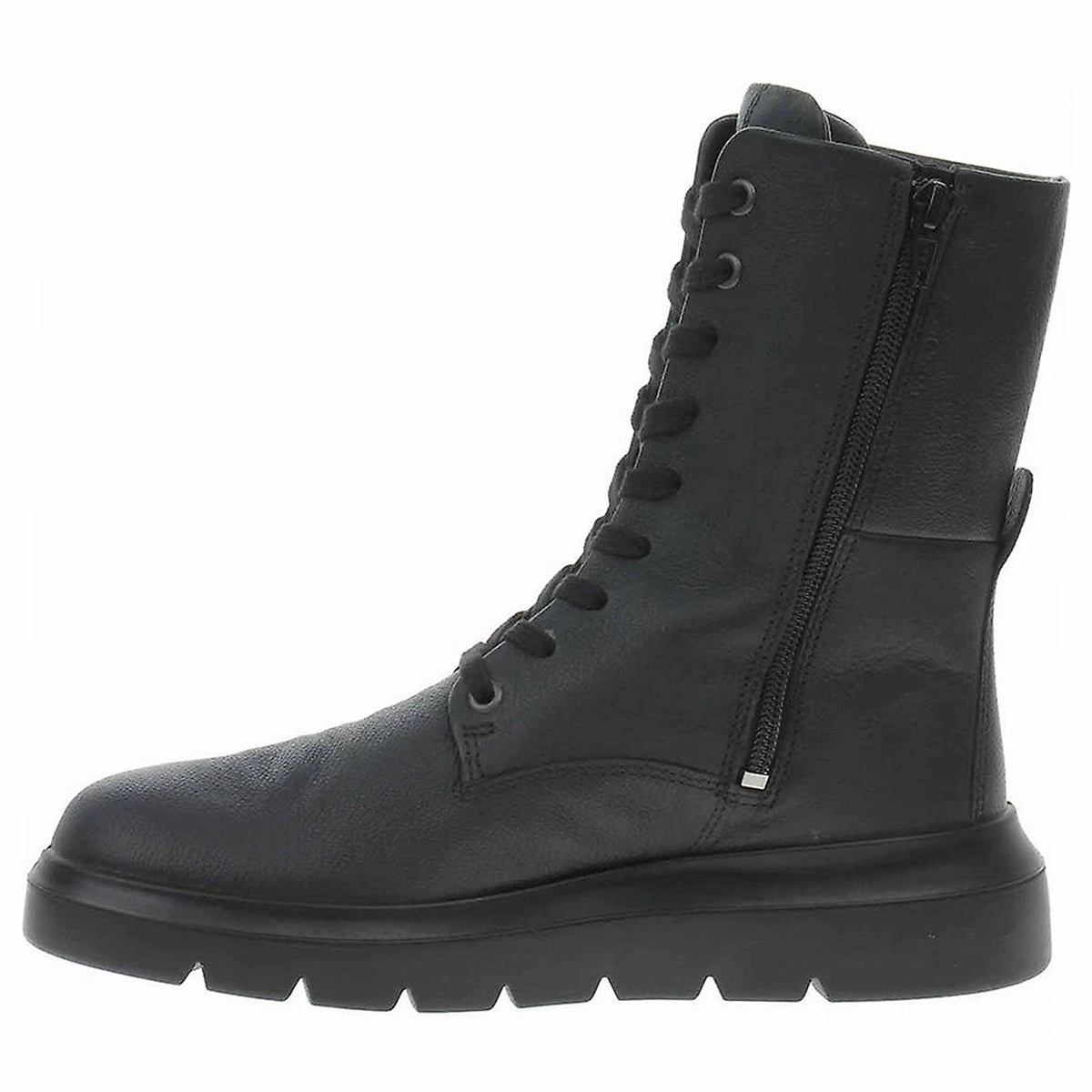 Water Repellent Leather Ankle Boots Ecco Nouvelle 216213 Leather Women's Ankle Black Boots
