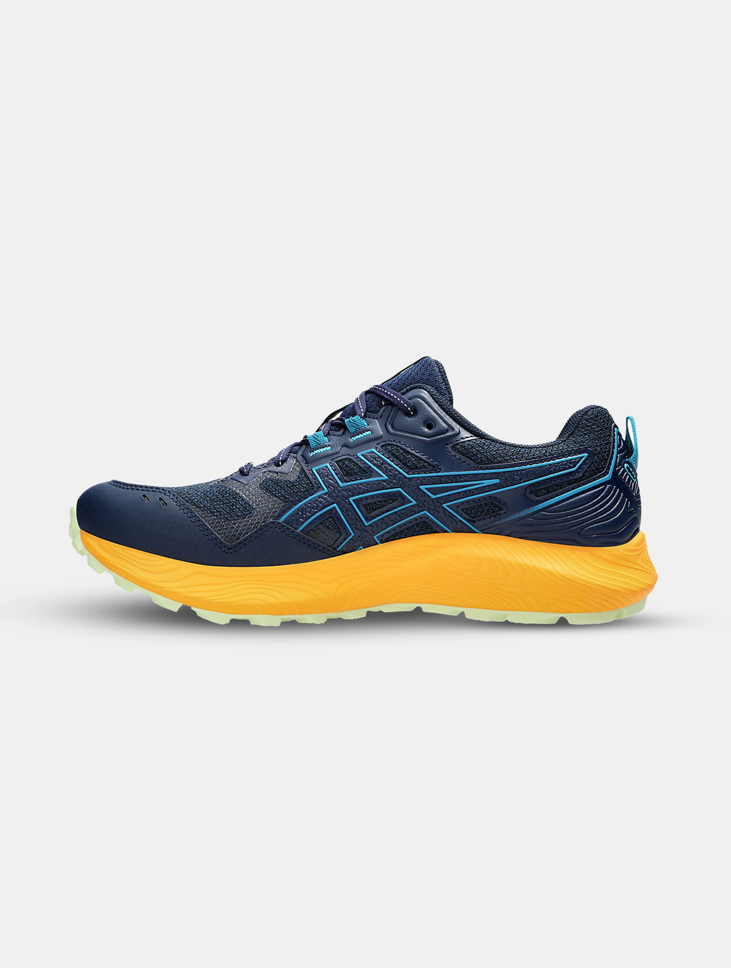 Importance Of Ankle Support In Trail Shoes Usa Asics Gel Sonoma 7 Men's Trail Running Shoes - Navy / Black