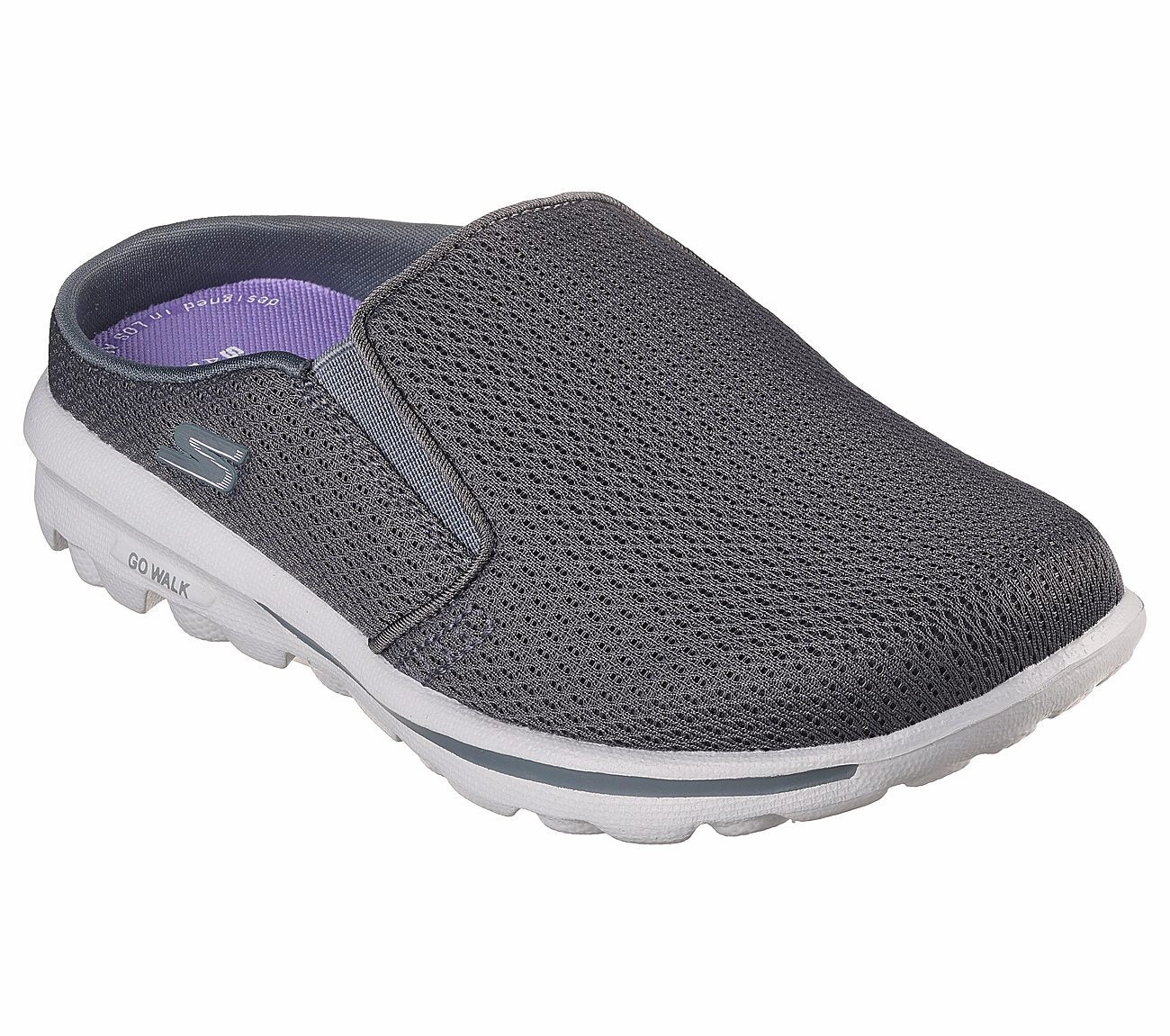 Cliffs Clogs SKECHERS GO WALK TRAVEL - 124277 - CHAR