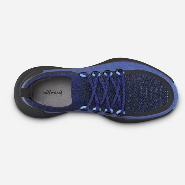 Best Running Shoes For Trails Allbirds Trail Runners SWT - Hazy Cobalt (Ultramarine Sole)