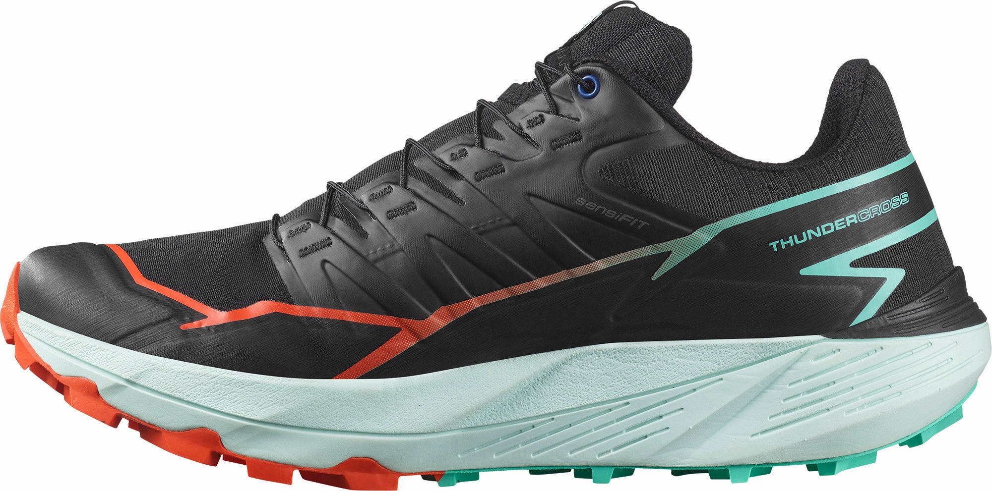 Trail Running Shoes Versus Hiking Boots Salomon Thundercross Mens Trail Running Shoes - Black