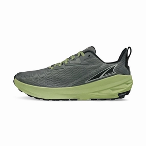 Altra Experience Wild Trail Running shoes For Men, Gray/Green Wide Toe Box Trail Shoes