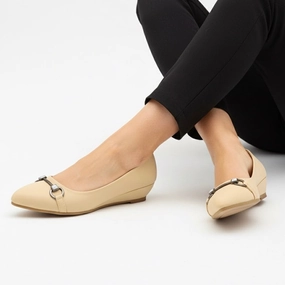 Sierra Hiking Shoes M01015 kitten wedge