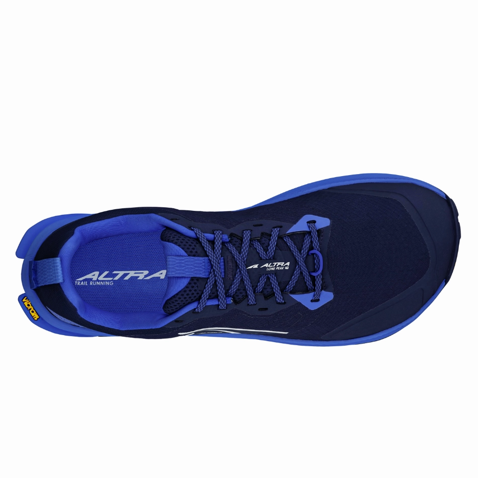 Charged Bandit Trail Running Shoes Altra Men's Lone Peak 9  Trail Running Shoes in Dark Blue AW25